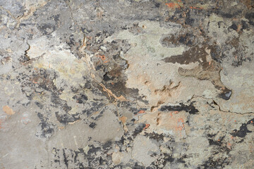 texture of shabby wall paint
