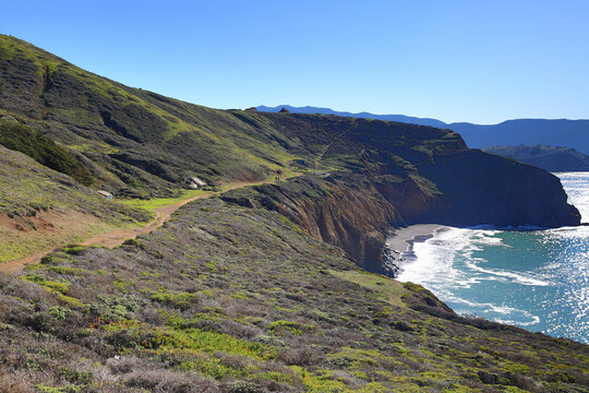 Scenic View of Mori Point Shoreline