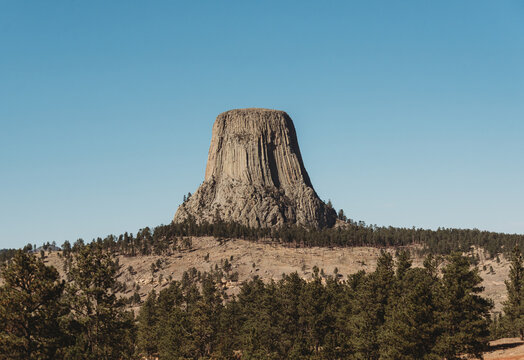 Devils Tower national monument.