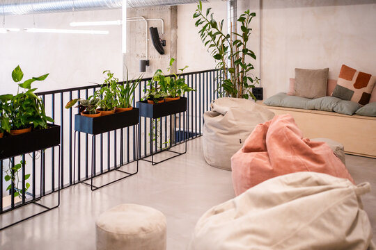 Interior Design, Rest Room In A Modern Office.