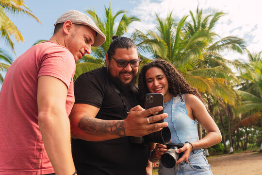 Group of friends outdoors