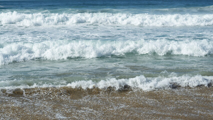 Olas en el mar de Huatulco