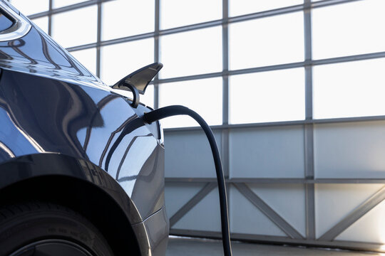 Renewable Energy Electric car charging 