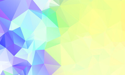 Colorful  polygon background or frame. Abstract Rectangle Geometrical Background. Geometric design for business presentations or web