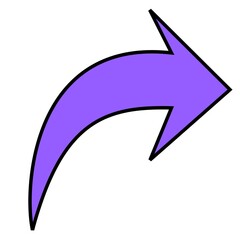 arrow isolated on white