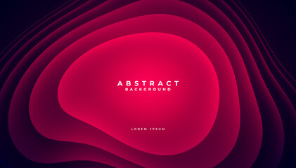 Abstract modern gradient red fluid shapes composition background. Landing page, flyer, banner, card. Vector