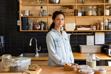 Portrait of Cafe Employee