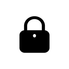  padlock icon vector logo design illustration image