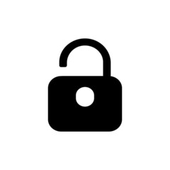  padlock icon vector logo design illustration image