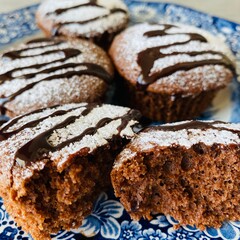 chocolate cookies on a plate