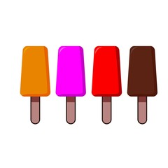 ice cream icon set
