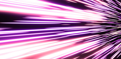 Radial light. Digital space. High speed, speed of sound, background with a sense of speed. technology.