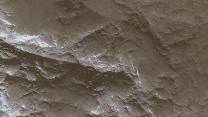 alien planet landscape sci fi spatial background, view from planet surface with spectacular sky, realistic digital illustration	
