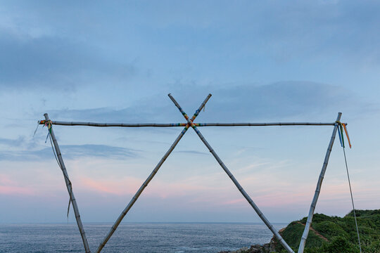 The entrance of Punta Cometa