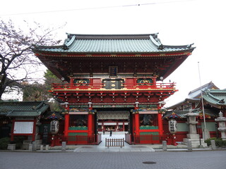 千代田区の神田明神（隨神門）　Kandamyojin Shrine