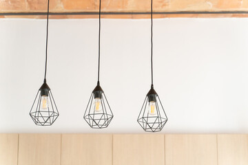 Lamps Hanging From The Ceiling