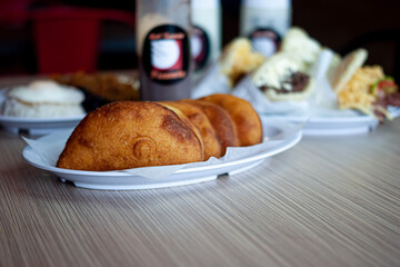croissant and coffee