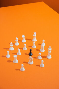 Still Life of Chess Figures