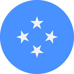 micronesia Flag Vector