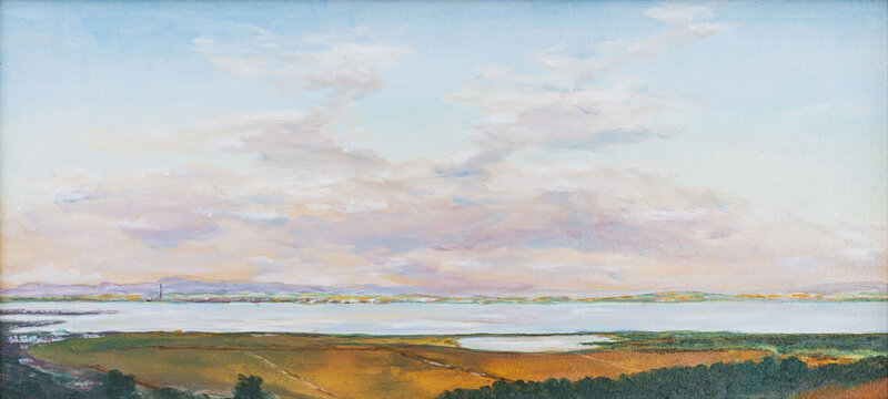 Looking  towards Fife across the Firth of Forth.