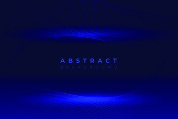Dark Blue technology Abstract background.