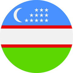 uzbekistn Flag Vector