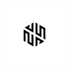 letter s a logo vector line template