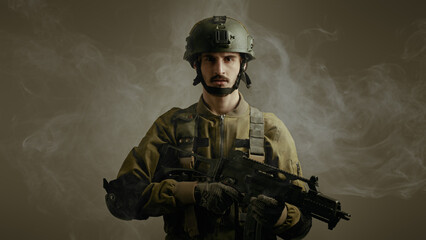 fight on battlefield