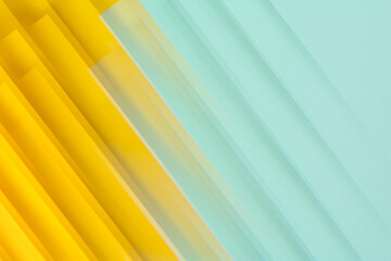Yellow and light green paper background