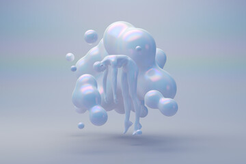 Iridiscent levitation