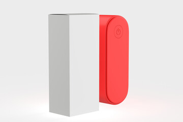 Silent Ultrasonic Fleas Ants Mice Pest Reseller, Mosquito Repellent Insect Removal, Mosquito Killer Protect Bedroom Living Room. 3d illustration