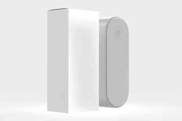 Silent Ultrasonic Fleas Ants Mice Pest Reseller, Mosquito Repellent Insect Removal, Mosquito Killer Protect Bedroom Living Room. 3d illustration