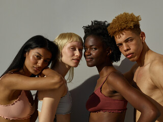 body positivity - natural hairstyle  - skin tones
