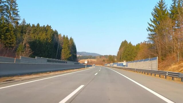 nice day at austrian highway
