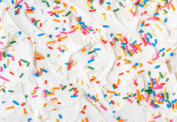 Birthday Cake Closeup