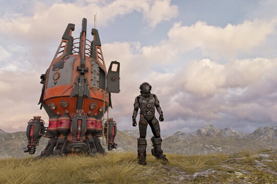 Pace explorers arrive on new planet