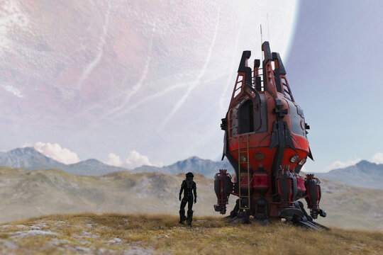 Pace explorers arrive on new planet