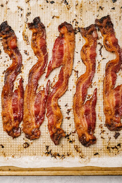 Roasted Strips of Bacon