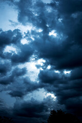 Fototapeta premium Nubes frías