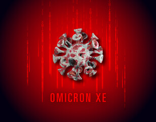 Omicron XE Corona virus variant