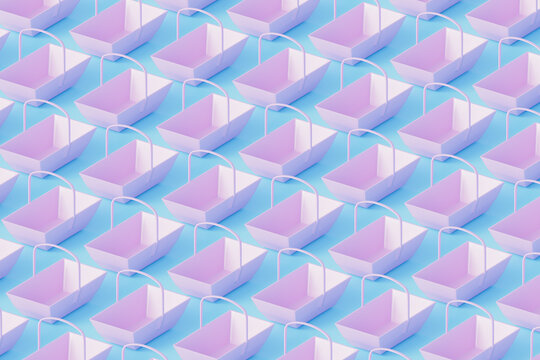 Repeating patterns: hand basket