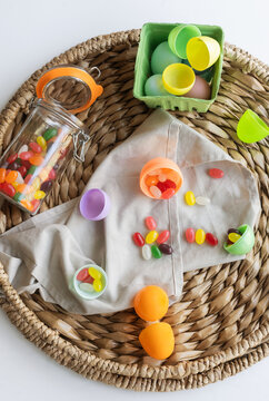 Jelly Beans And Plastic Eggs