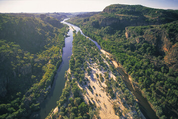 Kakadu National Park, Northern Territory, aeria view of l Arnham land and the east Alligator river. - obrazy, fototapety, plakaty