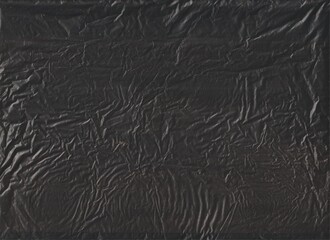 close up black plastic texture