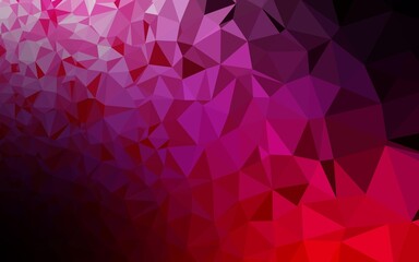 Obraz premium Light Purple, Pink vector low poly layout.