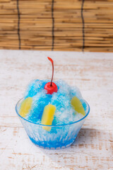 かき氷　Shaved ice that Asian foods