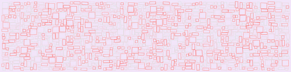 Fototapeta premium Offset Quads generative art background art illustration