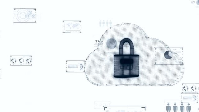 DX サイバーセキュリティ、インターネット安全のイメージ