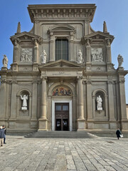 Fototapeta premium Bergamo, Chiesa dei Santi Bartolomeo e Stefano 