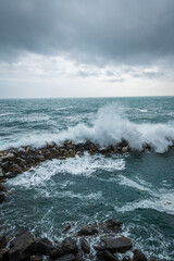 Fototapeta premium Riomaggiore, Cinque Terre, Liguria, Italy